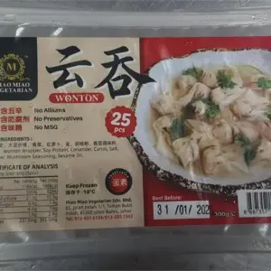 MM Veg Wanton 素云吞 （25pcs）
