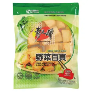 Fried Veg Q-Tofu Slice 野菜百页 300gm