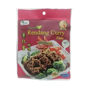 VJ Veg Rendang Paste 素仁当咖哩酱 120gm
