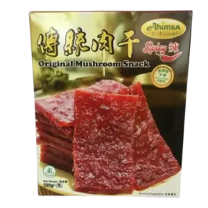 Ahimsa Veg Spicy Rou Gan 辣味素肉干 200gm